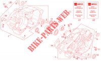 Cárter motor para Aprilia RS 125 2000