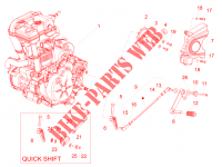 Motore Terminación para Aprilia RS4 125 4T 2014
