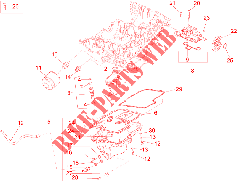 Lubricación para Aprilia RSV4 1000 RR Racer Pack 2015