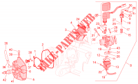 Cabezal/Carburador para Aprilia SR carb. 2014