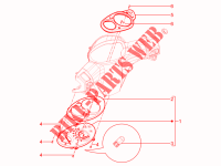 Tablero de instrumentos   Cruscotto para Aprilia SR Motard 4T E3 2013