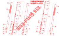 HORQUILLA DELANTERA II para Aprilia RX-SX 2010